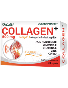 Collagen+ 500 mg, 30 capsule