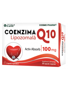 Coenzima Q10 Lipozomală, 30 capsule