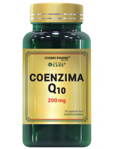 Coenzima Q10 200 mg, 30 capsule