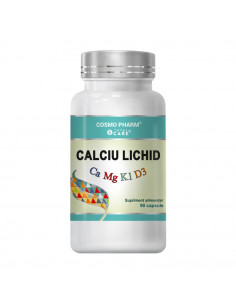 Calciu lichid, 90 capsule