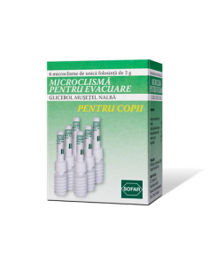 Microclisma copii 3 g x 6 doze — Sofar (Italia)