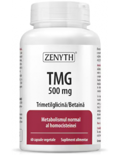 TMG 500 mg – 60 capsule vegetale