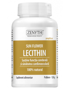 Lecitina din floarea-soarelui 120 g (Zenyth)