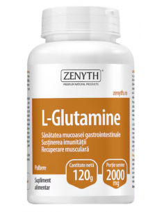 L-Glutamina pulbere 120 g, Zenyth
