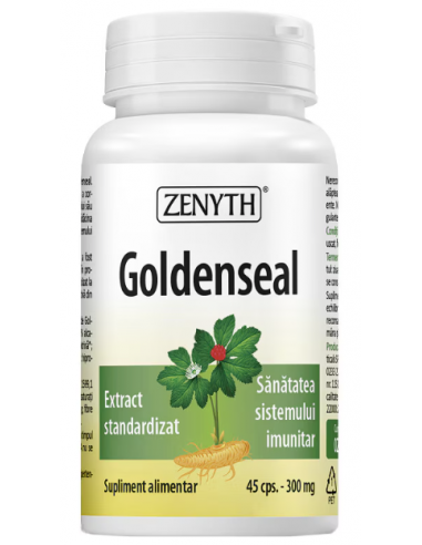 Goldenseal 300 mg – 45 capsule, Zenyth