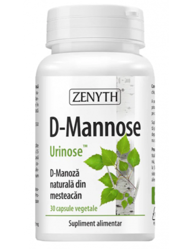 D-Mannose 30 capsule vegetale, Zenyth