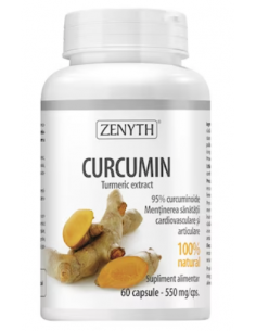 Curcumin 550 mg – 60 capsule, Zenyth