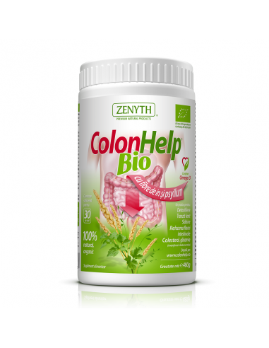 Colon Help Bio 480 g – mix cu fibre organice, Zenyth