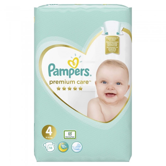 Pampers nr 5 premium care x 56 buc