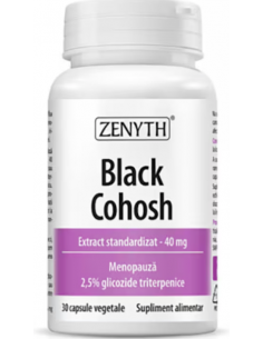 Black Cohosh 40 mg – 30 capsule vegetale, Zenyth