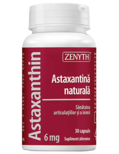 Astaxanthin 6 mg – 30 capsule, Zenyth