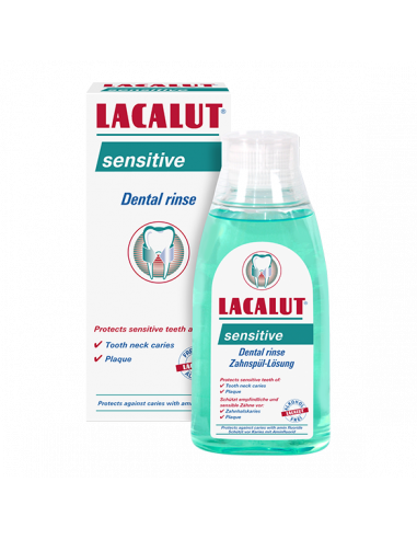 Lacalut Sensitive – apă de gură 300 ml