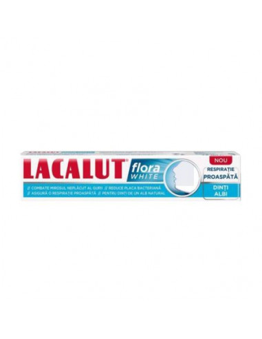 Lacalut Flora White – pastă de dinți 75 ml