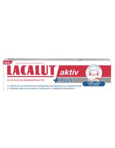 Lacalut Aktiv Plus – pastă de dinți 75 ml