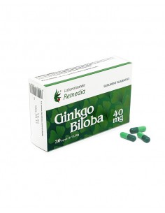 Gingko biloba 40 mg x 30 cpr