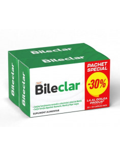 Bileclar – Pachet promoțional 30 + 30 capsule