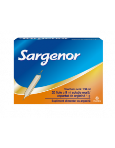Sargenor soluție orală – 20 fiole