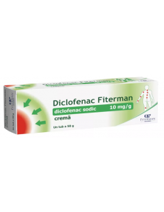 Diclofenac crema 10 mg/g, 50 g Fiterman