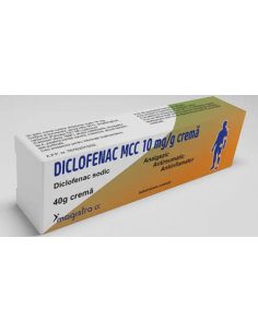 Diclofenac MCC cremă 10 mg/g, 40 g
