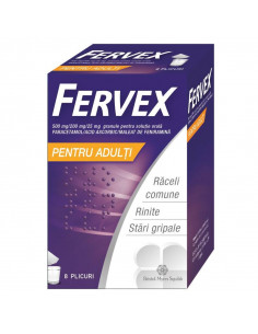 Fervex pentru adulți, 8 plicuri