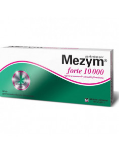 Mezym Forte 10000, 10 comprimate gastrorezistente