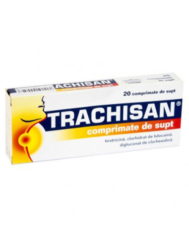 Trachisan 20 comprimate de supt