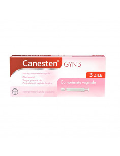 Canesten Gyn 3 200 mg, 3 comprimate vaginale