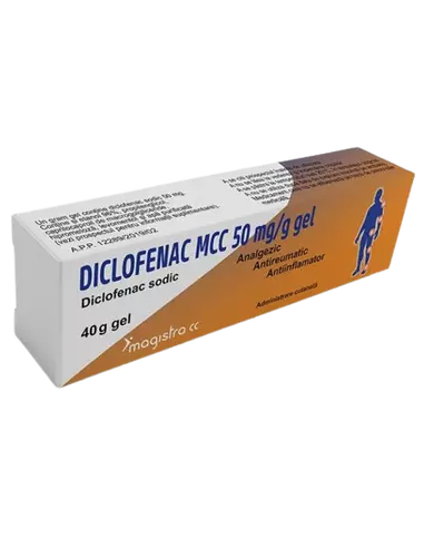 Diclofenac MCC 50 mg/g gel 40 g