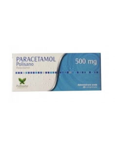 Paracetamol Polisano 500 mg, 20 comprimate