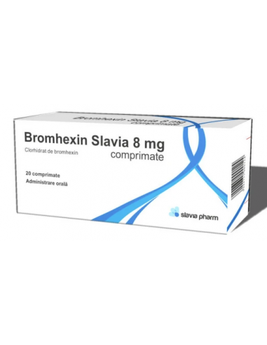 Bromhexin 8 mg x 20 comprimate