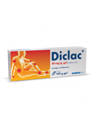 Diclac gel 50 mg/g 100 g
