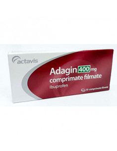 Adagin Forte 400 mg x 10 comprimate filmate