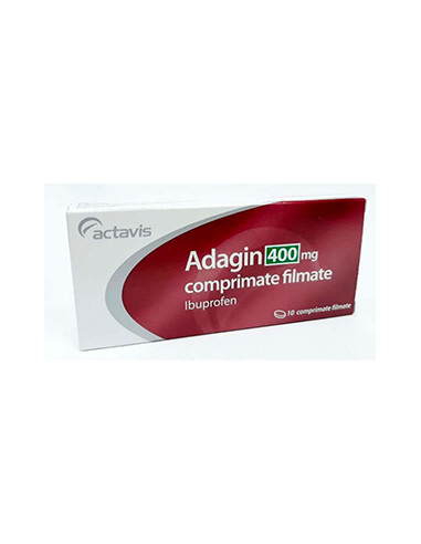 Adagin Forte 400 mg x 10 comprimate filmate