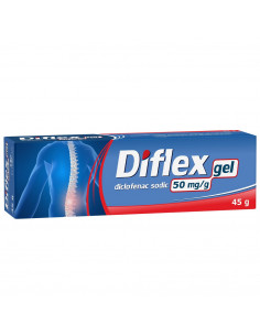 Diflex 50mg/g gel x 45 g, Fiterman Pharma S.R.L. - Romania