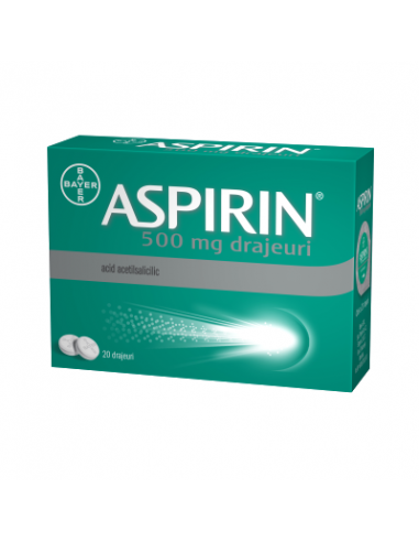 Aspirin 500mg x 20dr, Bayer Ag Germania