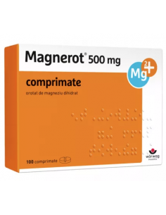 Magnerot 500mg x 100cp, Worwag Pharma Germania