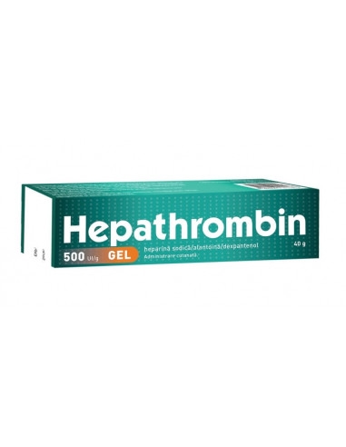 Hepathrombin 500UI/g gel x 40g, Stada M&D
