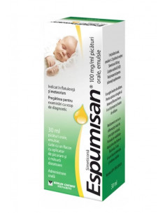 Espumisan 100mg/ml emuls.orala x 30ml, Berlin Chemie...