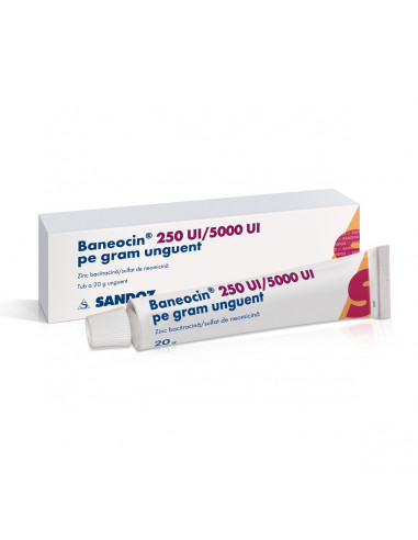 Baneocin unguent x 20g, Sandoz Gmbh - Austria