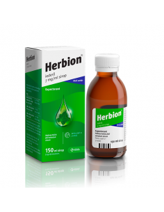 Herbion Iedera 7mg/ml sirop x 150ml, Krka