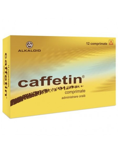 Caffetin x 12comprimate, Alkaloid Int D.O.O.