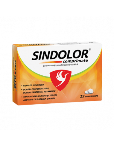 Sindolor 250/150/50mg x 12cp, Fiterman Pharma...