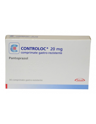 Controloc Control 20mg bl.sup x14cp.grez,...