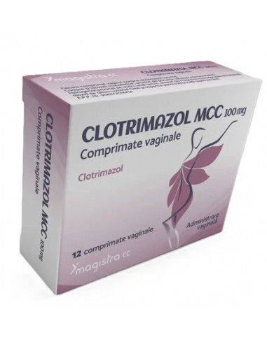 Clotrimazol 100mg x 12cpv, Magistra C & C, Romania