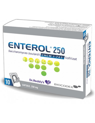 Enterol 250mg x 10cps, Dr. Reddy'S