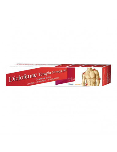 Diclofenac Terapia 50mg/g gel x 45g, Terapia Sa...