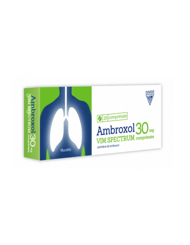 Ambroxol 30mg x 20cps, Vim Spectrum S.R.L. Romania