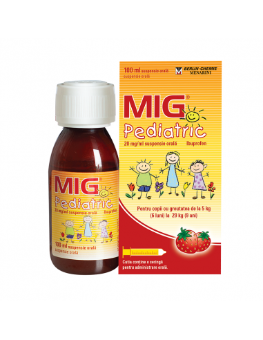 Mig Pediatric 20mg/ml susp.orala x 100 ml,...
