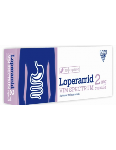Loperamid Vim 2mg x 10cps, Vim Spectrum S.R.L. Romania