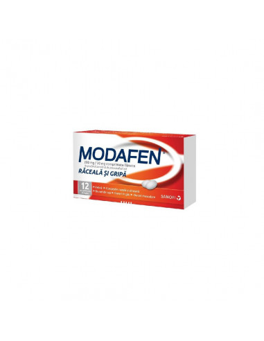Modafen 200mg/30mg x12cpr filmate, Sanofi...